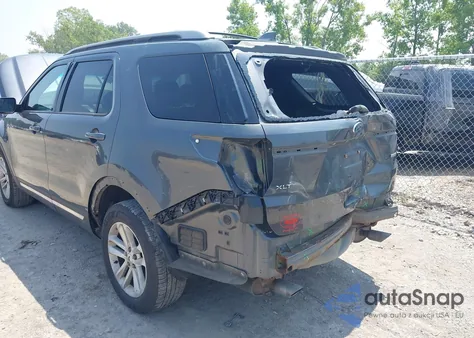 2017 Ford Explorer Xlt z USA, uszkodzony, nr VIN 1FM5K7DHXHGB13543